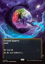 Magic the Gathering Card - Crystal Quarry - MTG Circle