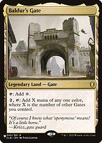 Magic the Gathering Card - Baldur's Gate - MTG Circle