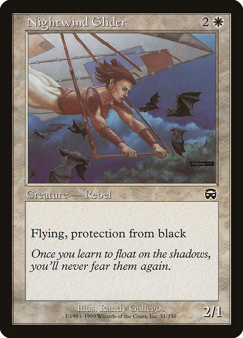 Magic the Gathering Card - Nightwind Glider - MTG Circle