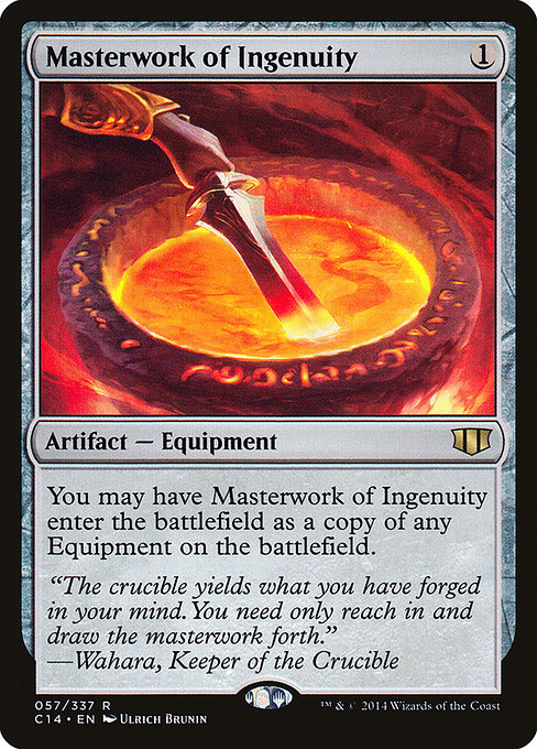 Magic the Gathering Card - Masterwork of Ingenuity - MTG Circle