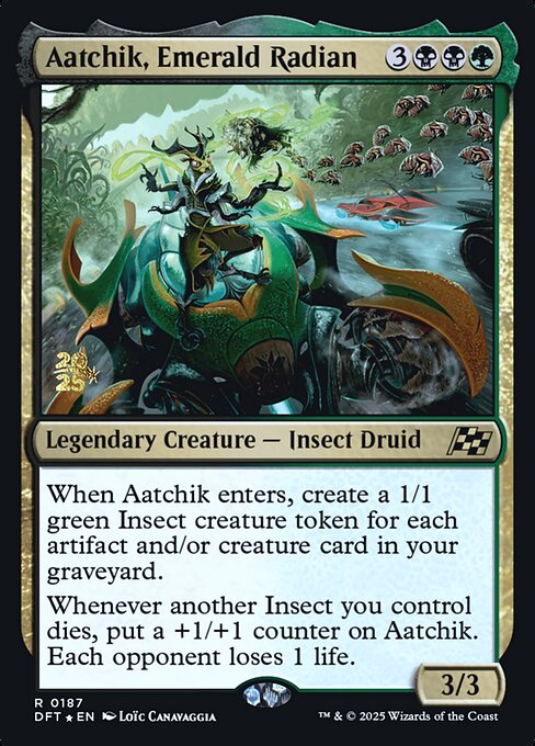 Magic the Gathering Card - Aatchik, Emerald Radian - MTG Circle