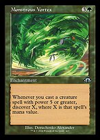 Magic the Gathering Card - Monstrous Vortex - MTG Circle