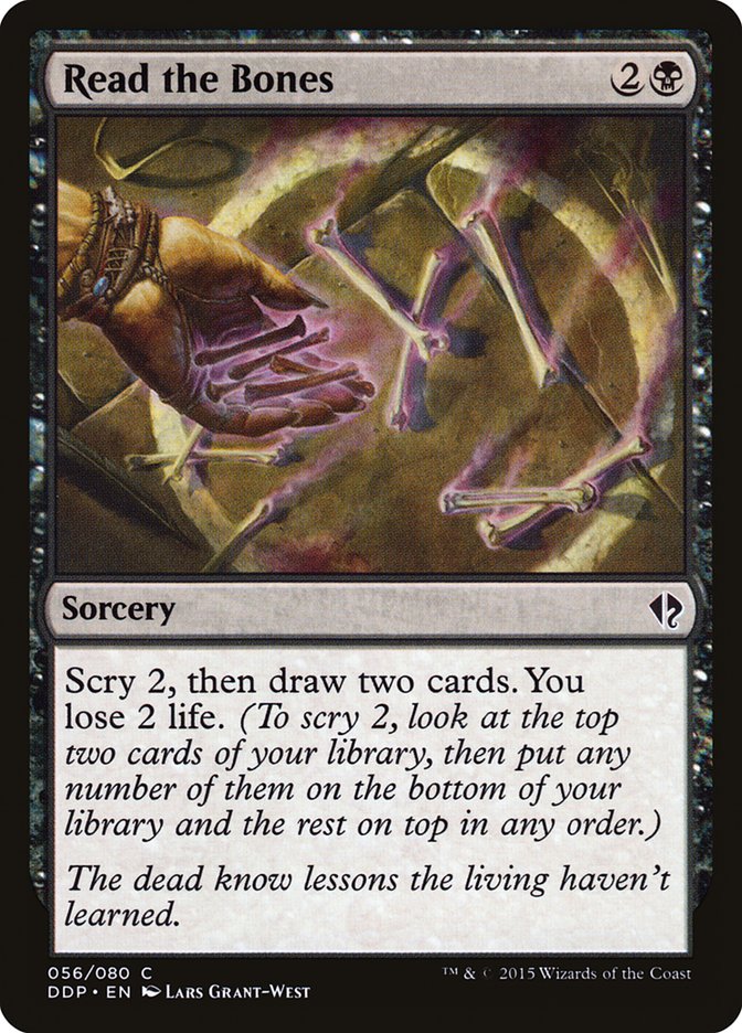 Magic the Gathering Card - Read the Bones - MTG Circle