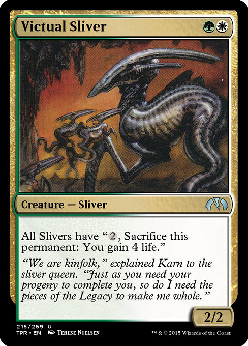Magic the Gathering Card - Victual Sliver - MTG Circle