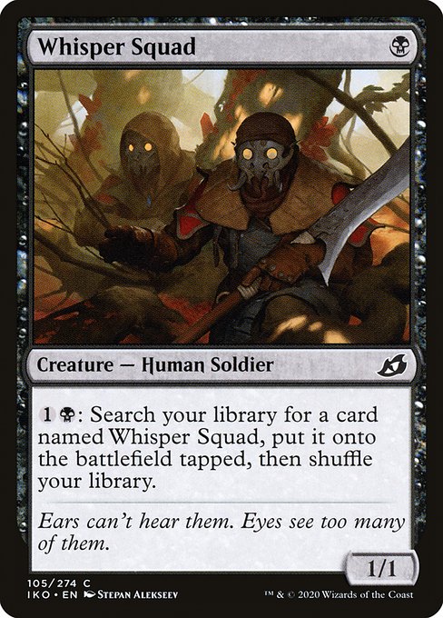 Magic the Gathering Card - Whisper Squad - MTG Circle