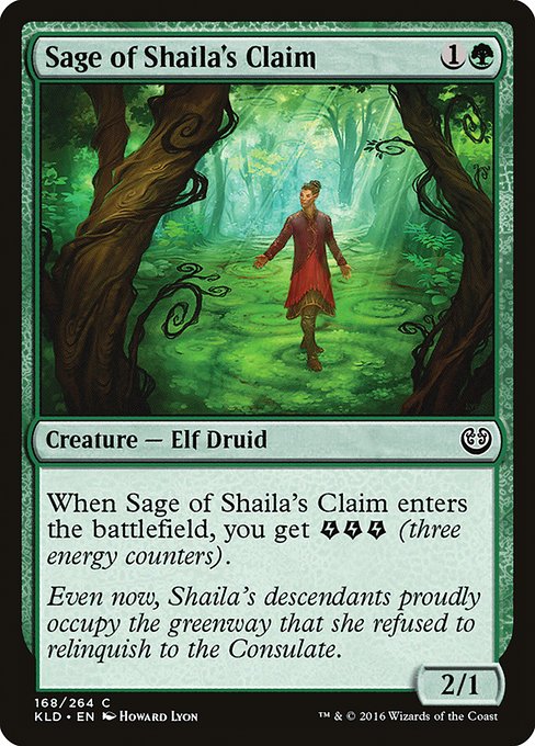 Magic the Gathering Card - Sage of Shaila's Claim - MTG Circle