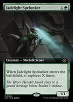 Magic the Gathering Card - Jadelight Spelunker - MTG Circle