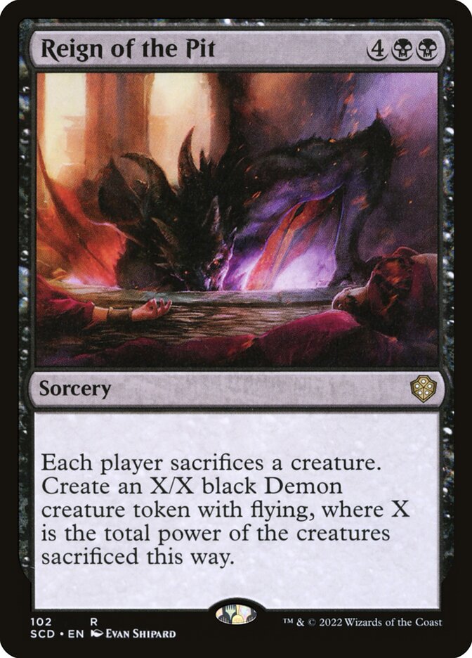 Magic the Gathering Card - Reign of the Pit - MTG Circle