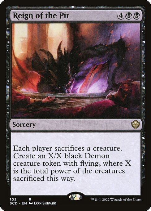 Magic the Gathering Card - Reign of the Pit - MTG Circle