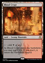 Magic the Gathering Card - Blood Crypt - MTG Circle