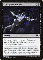 Magic the Gathering Card - Consign to the Pit - MTG Circle