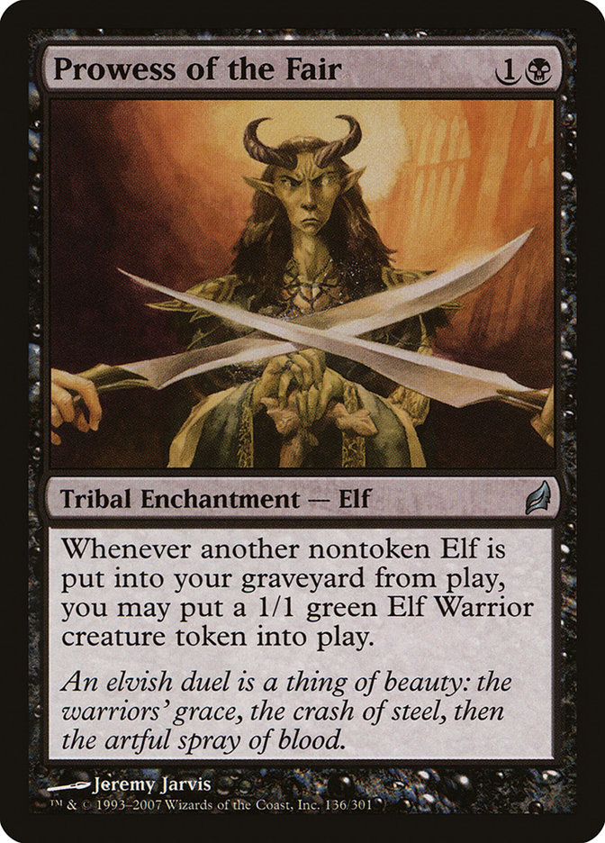 Magic the Gathering Card - Prowess of the Fair - MTG Circle