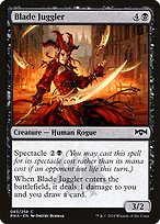 Magic the Gathering Card - Blade Juggler - MTG Circle