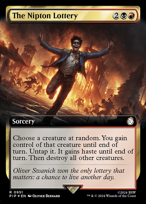 Magic the Gathering Card - The Nipton Lottery - MTG Circle
