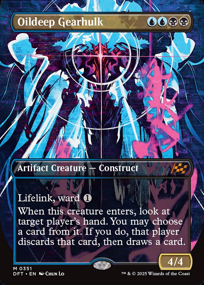 Magic the Gathering Card - Oildeep Gearhulk - MTG Circle