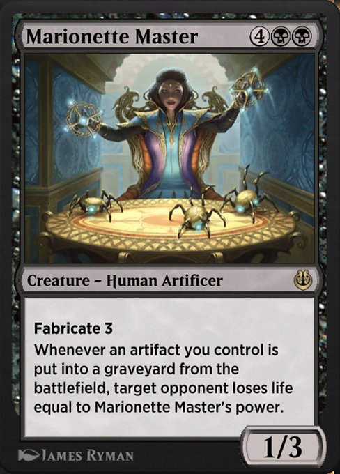 Magic the Gathering Card - Marionette Master - MTG Circle