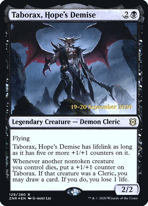 Magic the Gathering Card - Taborax, Hope's Demise - MTG Circle