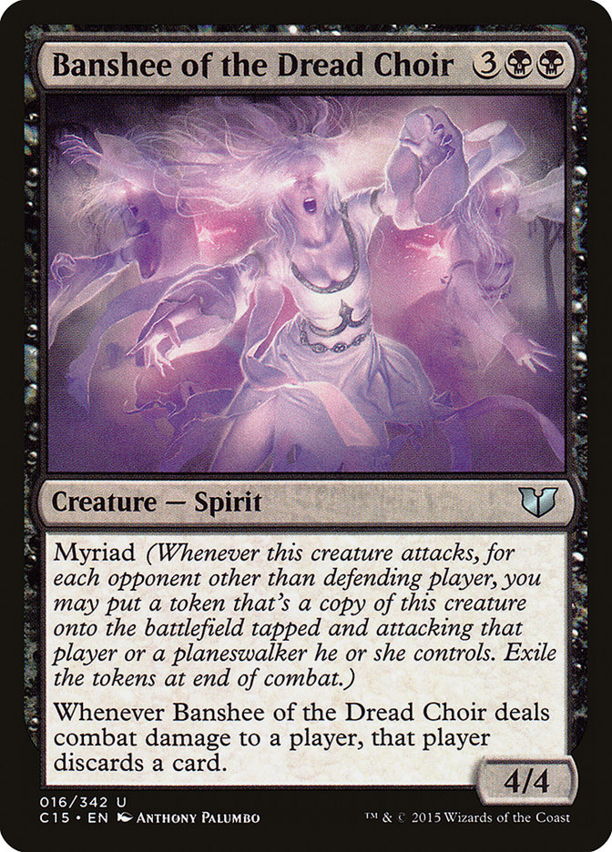Magic the Gathering Card - Banshee of the Dread Choir - MTG Circle