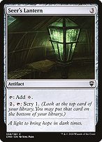 Magic the Gathering Card - Seer's Lantern - MTG Circle