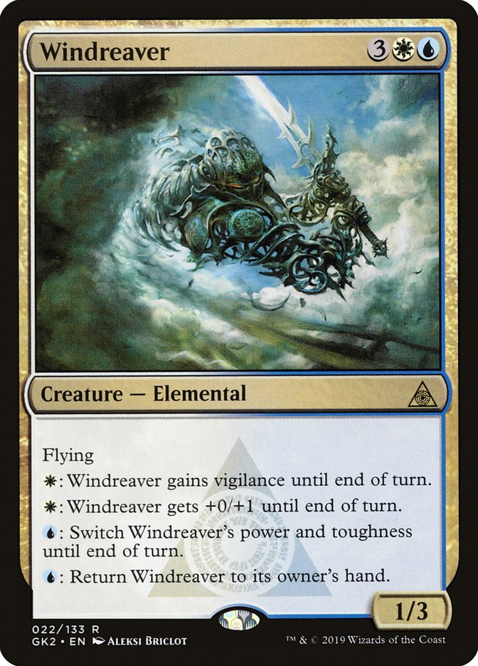 Magic the Gathering Card - Windreaver - MTG Circle