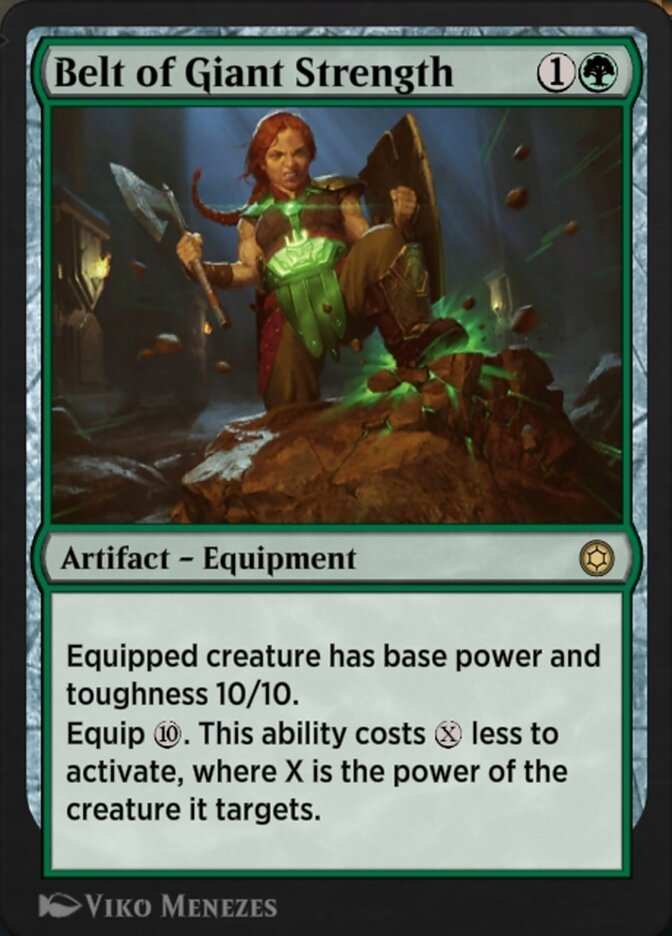 Magic the Gathering Card - Belt of Giant Strength - MTG Circle