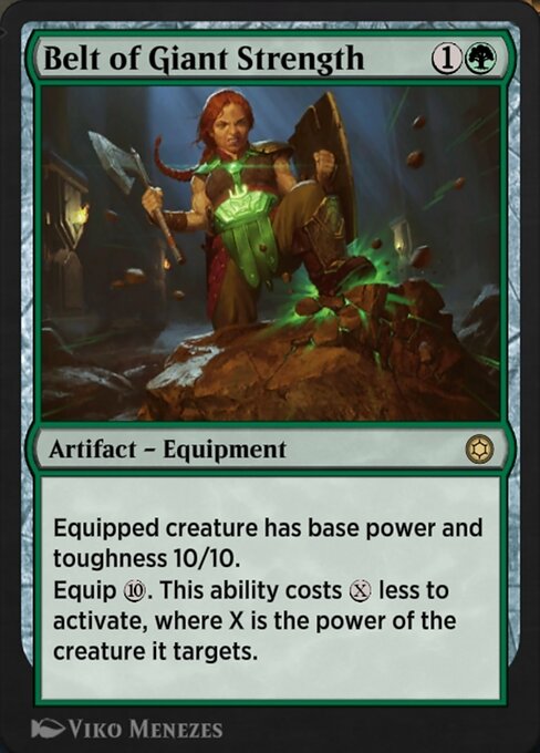 Magic the Gathering Card - Belt of Giant Strength - MTG Circle