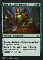 Magic the Gathering Card - Belt of Giant Strength - MTG Circle