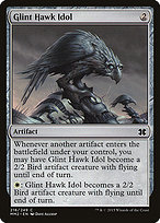 Magic the Gathering Card - Glint Hawk Idol - MTG Circle