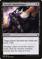 Magic the Gathering Card - Davriel's Shadowfugue - MTG Circle