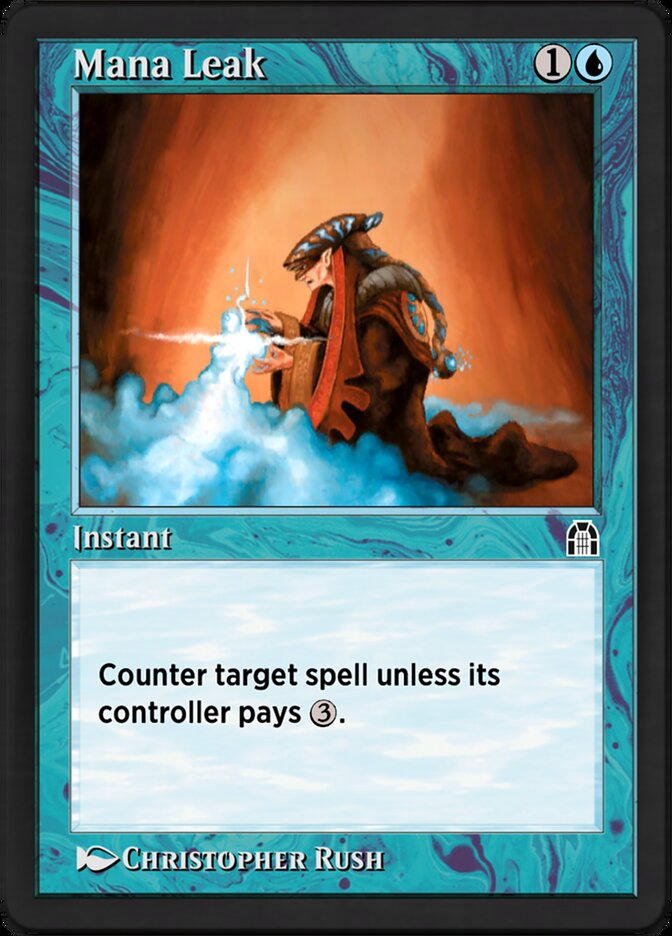 Magic the Gathering Card - Mana Leak - MTG Circle