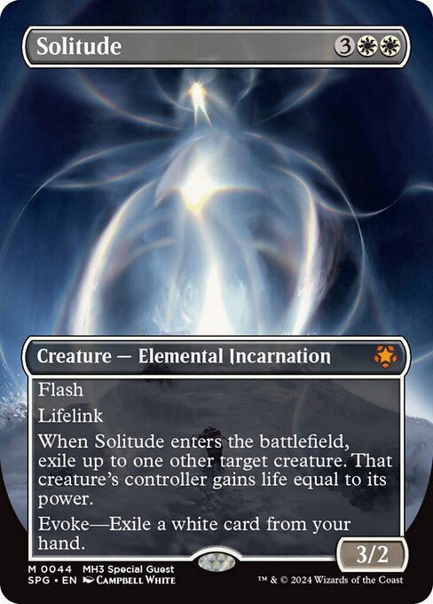 Magic the Gathering Card - Solitude - MTG Circle