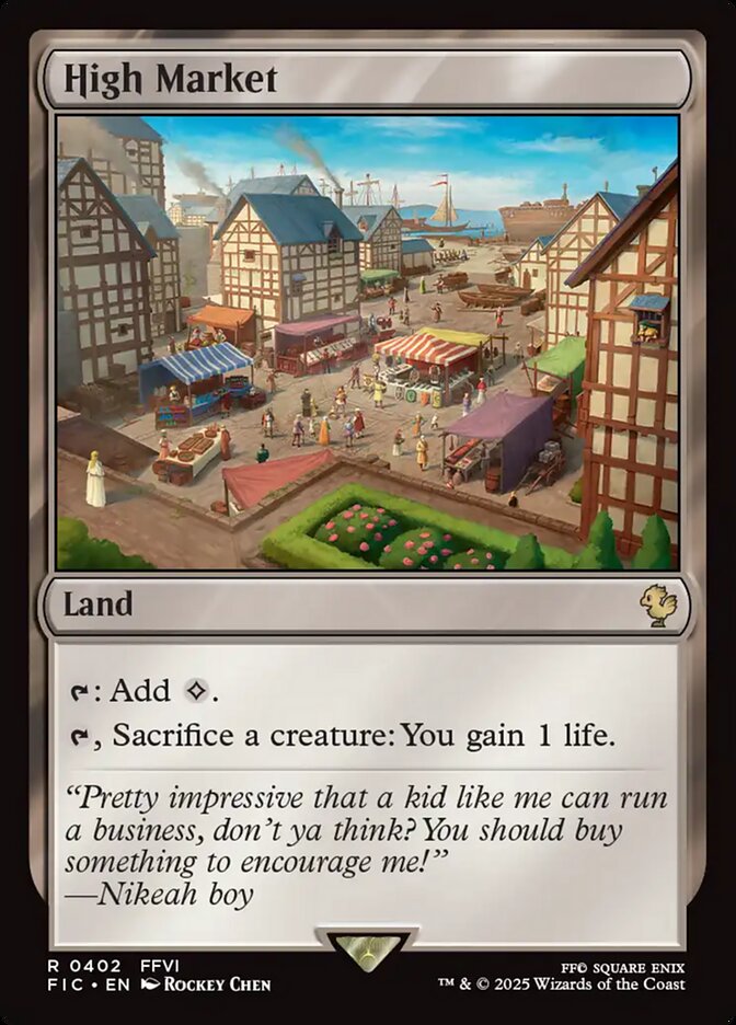 Magic the Gathering Card - High Market - MTG Circle