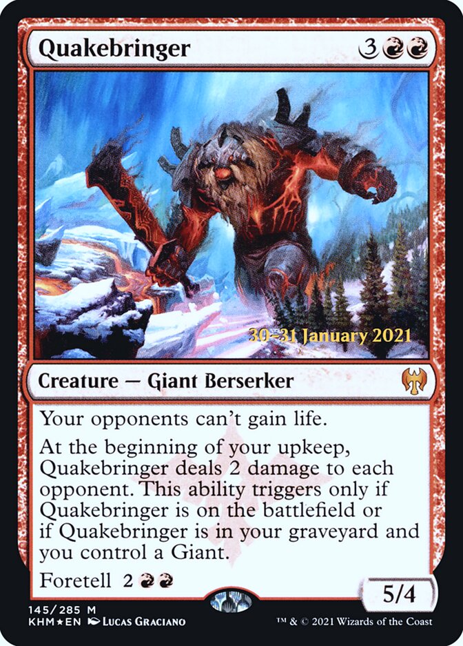 Magic the Gathering Card - Quakebringer - MTG Circle
