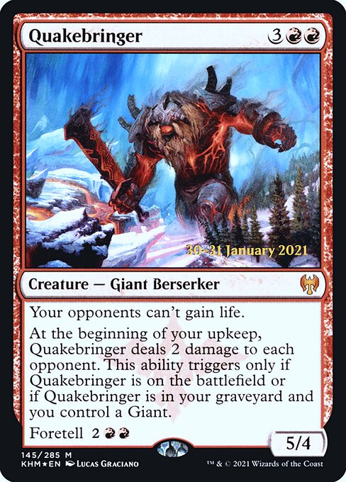 Magic the Gathering Card - Quakebringer - MTG Circle