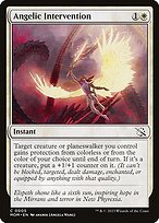 Magic the Gathering Card - Angelic Intervention - MTG Circle