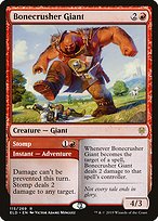 Magic the Gathering Card - Bonecrusher Giant // Stomp - MTG Circle