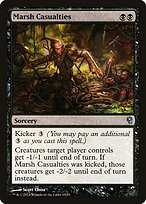 Magic the Gathering Card - Marsh Casualties - MTG Circle