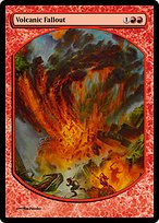 Magic the Gathering Card - Volcanic Fallout - MTG Circle