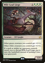 Magic the Gathering Card - Wilt-Leaf Liege - MTG Circle