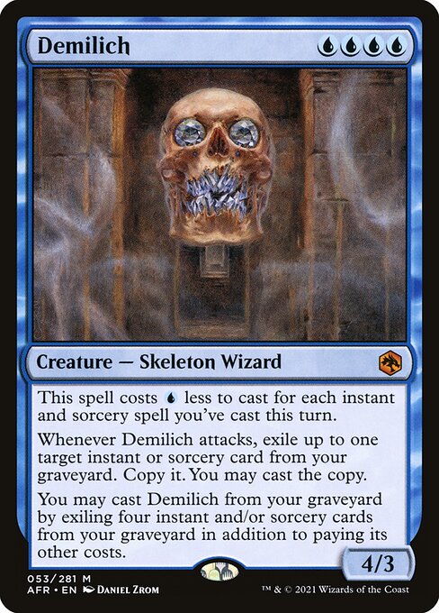 Magic the Gathering Card - Demilich - MTG Circle