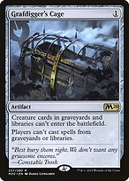 Magic the Gathering Card - Grafdigger's Cage - MTG Circle