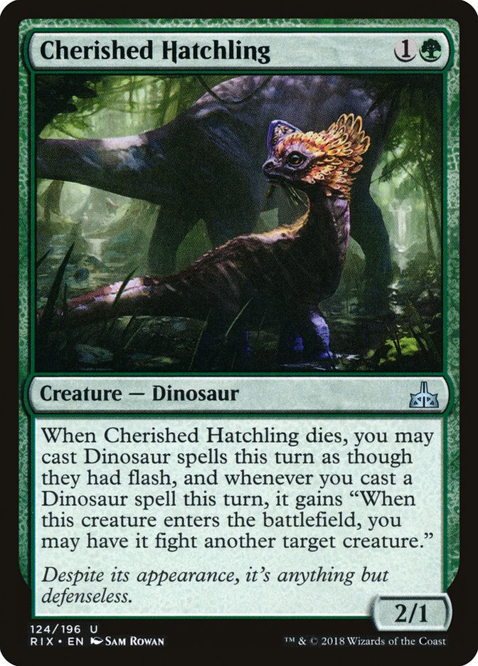 Magic the Gathering Card - Cherished Hatchling - MTG Circle