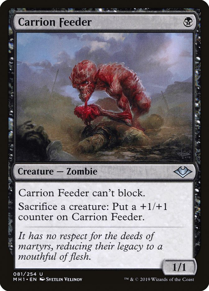 Magic the Gathering Card - Carrion Feeder - MTG Circle