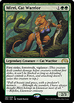 Magic the Gathering Card - Mirri, Cat Warrior - MTG Circle