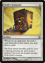 Magic the Gathering Card - Geth's Grimoire - MTG Circle