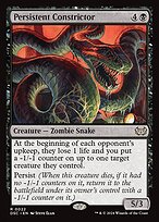 Magic the Gathering Card - Persistent Constrictor - MTG Circle