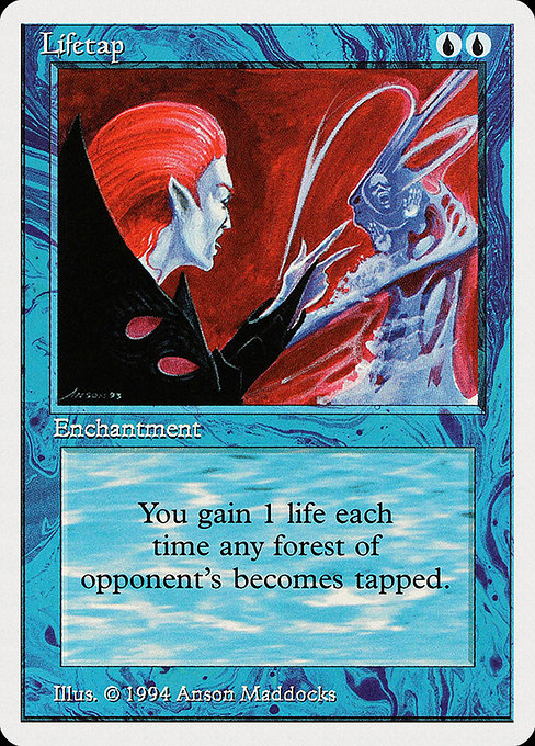 Magic the Gathering Card - Lifetap - MTG Circle