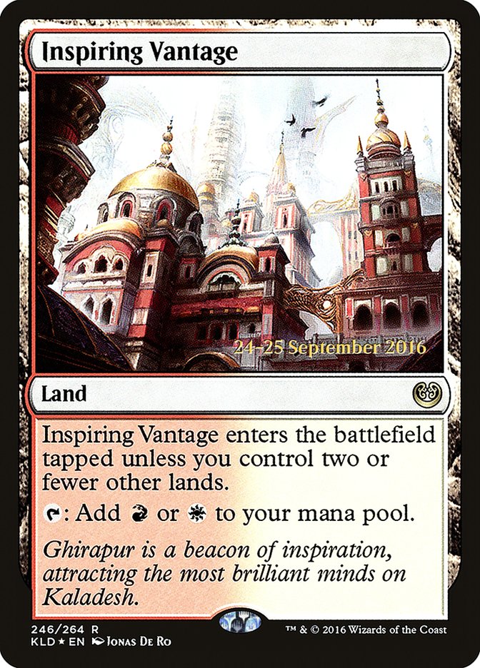 Magic the Gathering Card - Inspiring Vantage - MTG Circle