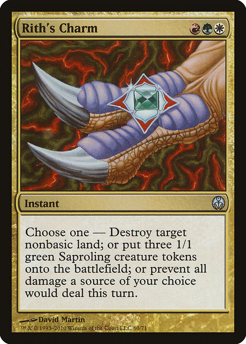 Magic the Gathering Card - Rith's Charm - MTG Circle