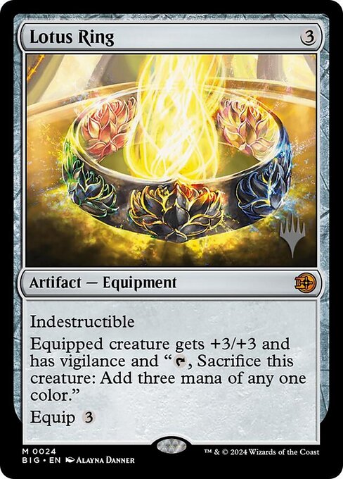 Magic the Gathering Card - Lotus Ring - MTG Circle